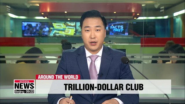 Amazon joins Apple in trillion-dollar club