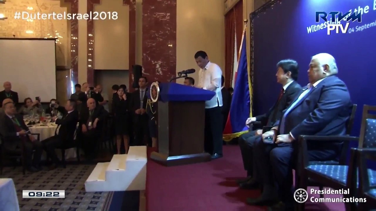 22 business agreements and cooperation, pinagtibay ng PH at Israel