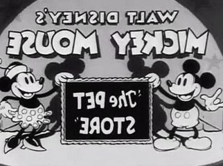 Mickey Mouse 1933 The Pet Store