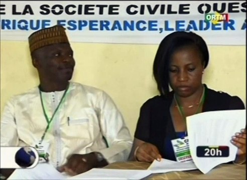 ORTM/Message de félicitation du chef de mission des observateurs de la société civile suite a la réélection de IBK