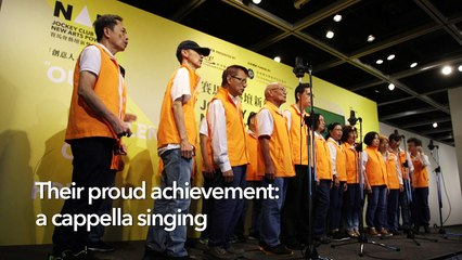 Hong Kong elderly singers challenge themselves with a cappella