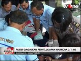 Polisi Gagalkan Penyelundupan 2,1 Kg Sabu di Pelabuhan Tanjung Perak