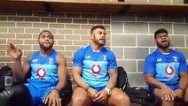  Fiji Bati prepare for the Pacific Test with an opposing session with TOA SAMOA Fiji Bati