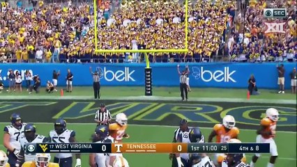 West Virginia vs Tennessee Football Highlights