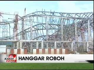 Polisi Periksa 8 Saksi Robohnya Hanggar Bandara Makassar