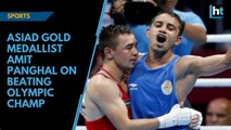 Asiad gold medallist Amit Panghal on beating Olympic champ Dusmatov, favourite move & Dharmendra