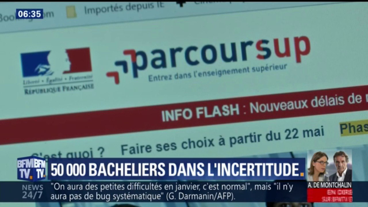 Parcoursup:  50.000 Bacheliers encore dans l’incertitude