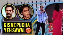 Salman Khan Ignores Shah Rukh Khan Aamir Khan Movie Question Big Boss 12 Launch