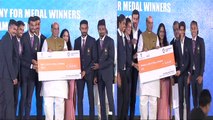 Modi Government ने Asian Games में Medal जीतने वालों को Cash Prize देकर किया सम्मानित वनइंडिया हिंदी