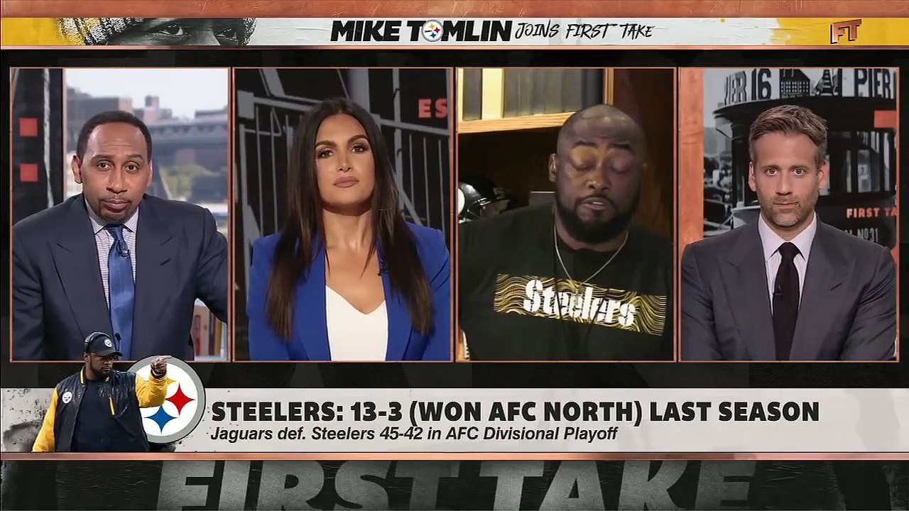 Mike Tomlin calls out Stephen A. during interview about Steelers defense | First Take | ESPN