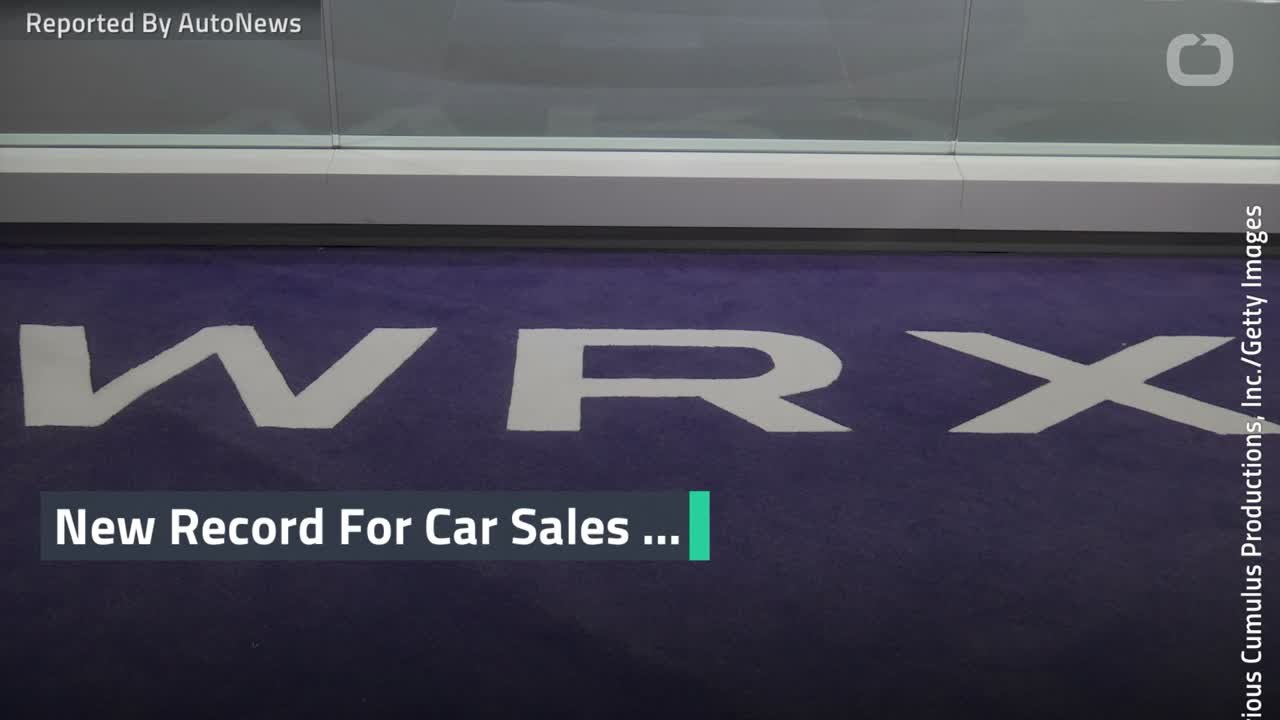 Subaru U.S. Sales Record