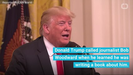 Bob Woodward Releases Phone Conversation With Trump