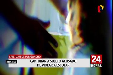 SJL: mototaxista es acusado de violar a escolar de 11 años