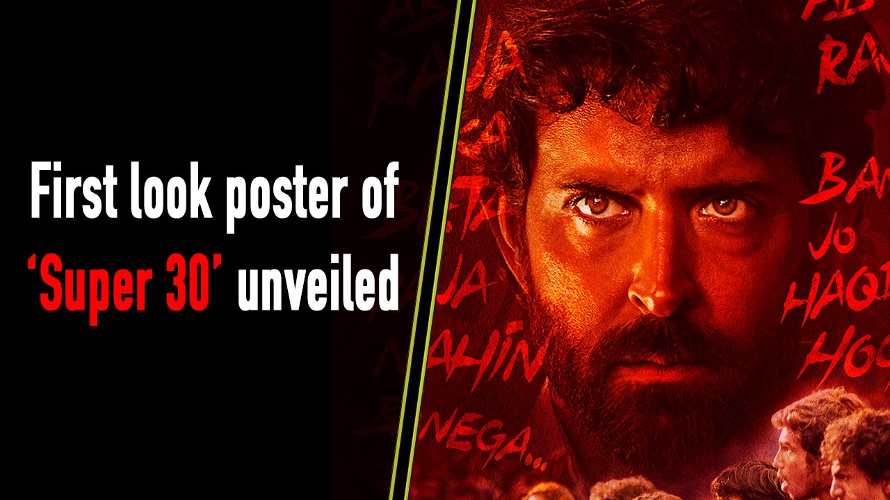 First look poster of ‘Super 30’ unveiled