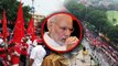 Modi Govt के खिलाफ Kisan-Mazdoor Sangharsh rally, Delhi की Roads पर लगा जाम | वनइंडिया हिंदी
