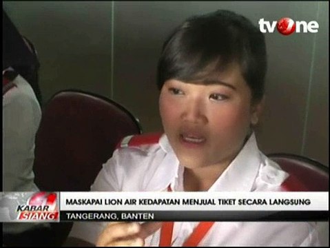 Lion Air Kedapatan Jual Tiket Secara Langsung di Bandara