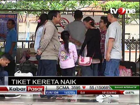 Mulai 1 April, Harga Tiket KA Naik Hingga 60 Persen