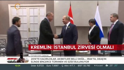 Kremlin: İstanbul zirvesi olmalı