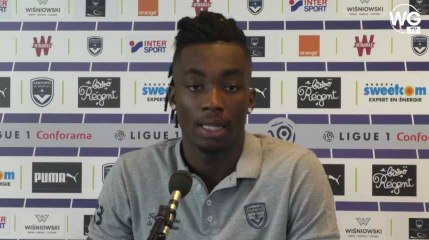 Présentation de Yann Karamoh aux Girondins de Bordeaux