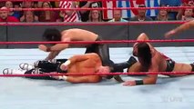 Roman Reigns & Seth Rollins vs. Dolph Ziggler & Drew McIntyre- Raw, July 2, 2018