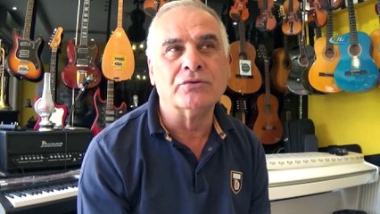 İnegöllü müzisyen 16 enstrüman çalabiliyor