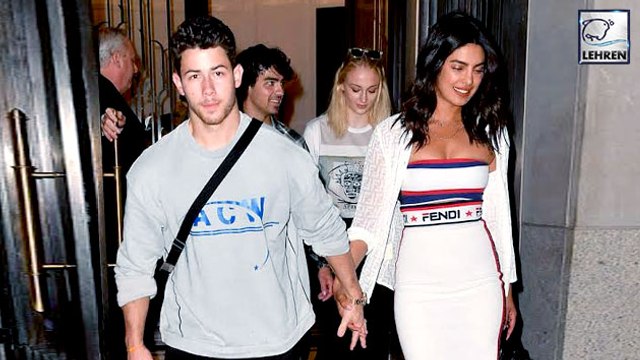 Priyanka Chopra & Nick Jonas On A Double Date With Joe Jonas & Sophie Turner