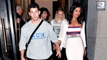 Priyanka Chopra & Nick Jonas On A Double Date With Joe Jonas & Sophie Turner