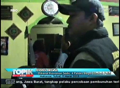 Dikenal Kawanan Sadis, 4 Pelaku Begal Dibekuk Polisi