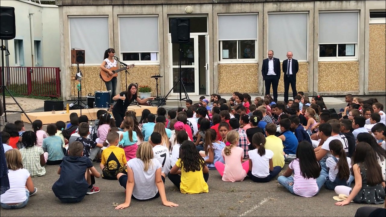 Mâcon : rentrée en musique à l'école Georges Brassens