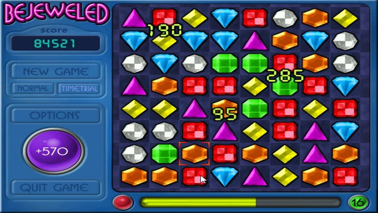 Bejeweled Deluxe test