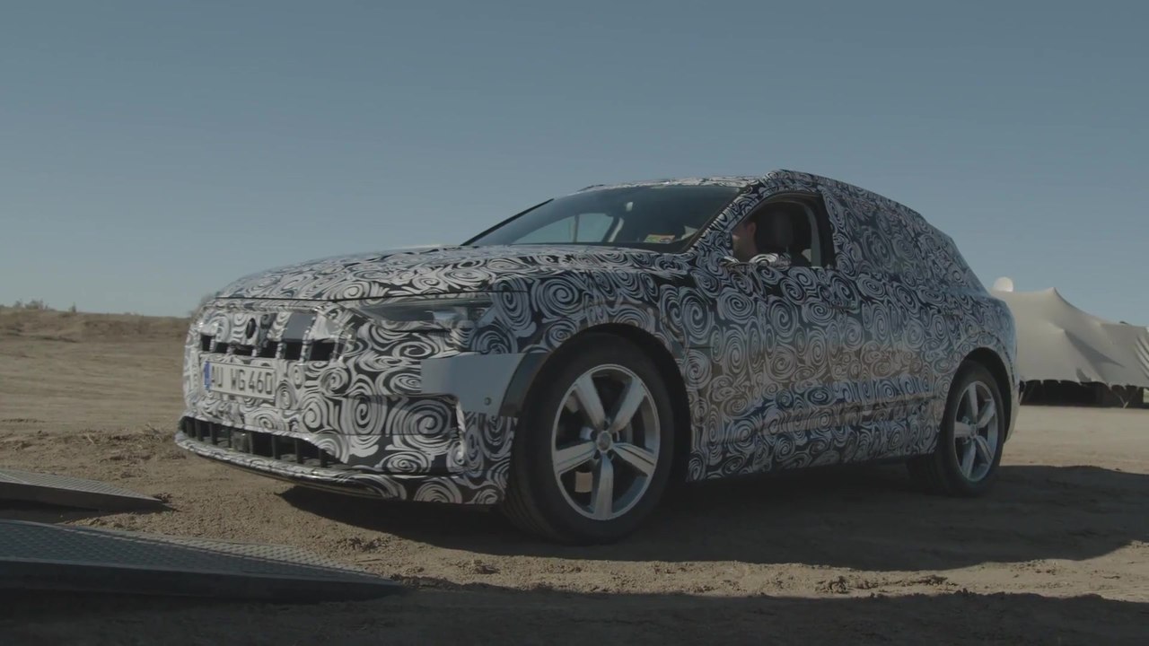 The Audi e-tron prototype heat challenge