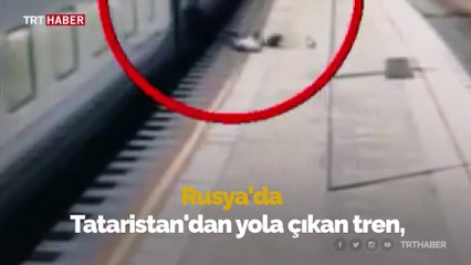 Kondüktör yolcuyu hareket halindeki trenden attı