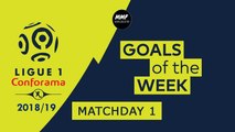 All Goals & Highlights - Match Day 1 - League 1 2018/19