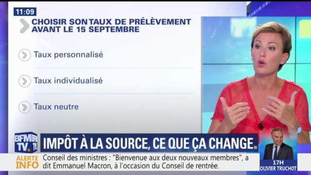 Impôt à la source: comment bien choisir son taux de prélèvement?