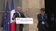 Discours de François de Rugy lors de la passation de pouvoir avec Nicolas Hulot