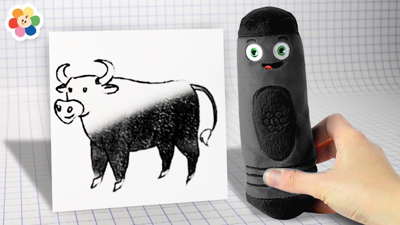 Giant Crayon Soft Teaching Drawing and Coloring for Kids by Color Crew | BabyFirst