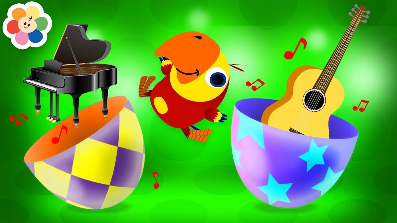 Educational Videos for Kids with Surprise Eggs Toys and Larry | Videos for Kids by BabyFirst