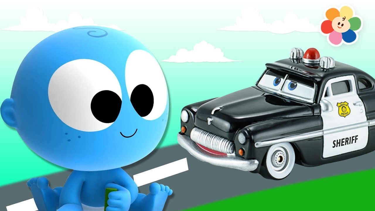 GooGoo Baby New Series - Colors For Children To Learn With Police Car | Learn Colors For kids