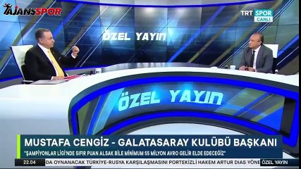 Mustafa Cengiz: Hayaller van Persie, gerçekler tam tersi