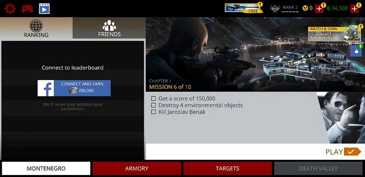 Hitman Sniper #2 - Android GamePlay FHD