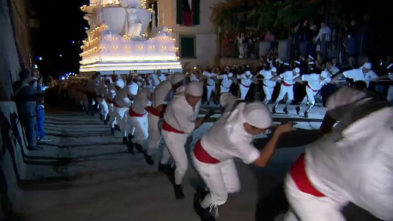 Fest der Heiligen Rosa in Viterbo