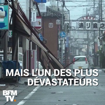 Aéroport inondé, voitures emportées… les images impressionnantes du typhon Jebi au Japon