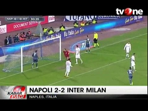 Napoli Ditahan Imbang Inter Milan 2-2