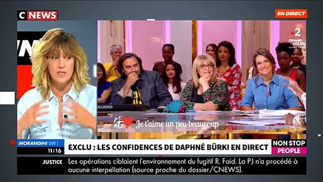 Regardez Daphné Bürki déchaînée sur le plateau de Morandini Live ce midi en direct - VIDEO