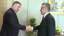 Cumhurbaşkanı Yardımcısı Oktay, Ukrayna İçişleri Bakanı Avakov'u Kabul Etti