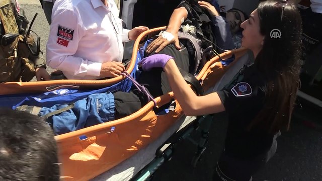 Yaralı dağcı doktor askeri helikopterle kurtarıldı - RİZE