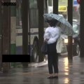 Scènes de chaos au Japon après le passage du typhon Jebi