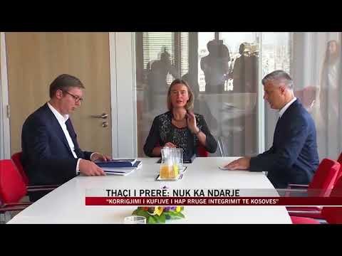 Thaçi: “Nuk ka ndarje, korrigjimi i kufijve i hap rrugë integrimit” - News, Lajme - Vizion Plus