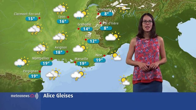 La météo de ce jeudi 6 septembre : des orages et des averses parfois forts