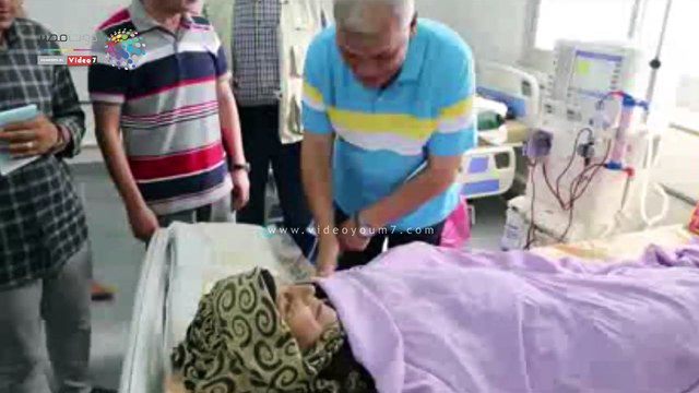 محافظ المنوفية يتفقد مستشفى شبين الكوم التعليمى